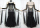 Feather Standard Dance Dress Ballroom Competition Dress BD-SG1233