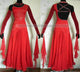 Custom Made To Order Smooth Dance Competition Apparel For Women Standard Dance Competition Clothing For Women BD-SG127