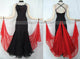 Feather Smooth Dance Competition Apparel For Women Standard Dance Competition Costumes For Ladies BD-SG1281