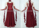 Classic Smooth Dance Competition Apparel For Women Standard Dance Competition Dress For Sale BD-SG1305