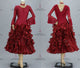 Luxurious Ballroom Dance Clothing Smooth Dress For Dance Competition BD-SG3125