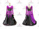 Black And Red contemporary Smooth dancing costumes bespoke tango dancing dresses chiffon BD-SG3994