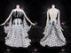 Black And White retail ballroom champion costumes new style ballroom dance team gowns factory BD-SG3366