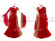Red simple ballroom champion costumes popular tango dance competition gowns producer BD-SG3464