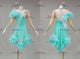 Blue long waltz dance gowns casual tango dance team gowns sequin BD-SG4230