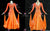 Orange Custom Made Viennese Waltz Ballroom Dance Costumes High School Dance Dresses BD-SG4635