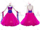 Pink retail ballroom champion costumes swarovski prom champion dresses provider BD-SG3401