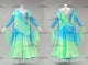 Red fashion prom performance gowns sparkly ballroom practice gowns satin BD-SG4330