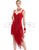 Red Fringe Tassel Latin Dance Clothing Samba Rhythm Salsa Rumba Clothes SD-LD07 - Smarts Dance