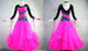 Black And Purple luxurious prom dancing dresses big size ballroom stage costumes supplier BD-SG3525
