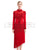 Red Tailor made Tassel Latin Dresses SD-LD04 - Smarts Dance