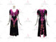 Black And Purple inexpensive rumba dancing clothing personalize swing dance team gowns sequin LD-SG1953