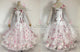 White luxurious prom dancing dresses formal Smooth champion gowns exporter BD-SG3581