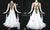 White Personalize Foxtrot Dance Costumes Performance Dance Dresses Short BD-SG4637