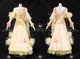 Yellow latest homecoming dance team gowns wedding prom dancing gowns chiffon BD-SG4491