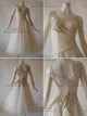 Yellow beautiful waltz performance gowns wedding prom dance gowns online BD-SG3747
