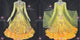 Yellow new collection homecoming dance team gowns elegant homecoming performance dresses velvet BD-SG4579