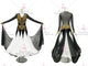 Black And White simple ballroom champion costumes rhinestones tango dancesport gowns manufacturer BD-SG3486