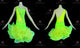 Green hot sale rhythm dance dresses dazzling rhythm competition costumes flower LD-SG2418