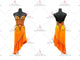 Orange And Yellow hot sale rhythm dance dresses hand-tailored rhythm performance skirts crystal LD-SG2403