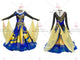 Multicolor simple ballroom champion costumes made-to-measure Standard competition dresses store BD-SG3489