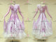 Purple long waltz dance gowns quality homecoming champion gowns rhinestones BD-SG4231