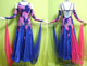 feather Ballroom Dancing Costume Smooth Dresses for Dance Competition BD-SG1054