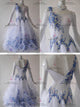 Luxurious Ballroom Dance Clothing Ballroom Dance Bustle Wedding Dress BD-SG2978