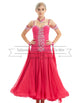 Red Sweetheart Off-the-Shoulder Ballroom Competition Dresses SD-BD58