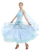 LightSkyBlue Professional Ballroom Dancesport Dance Dresses SD-BD19