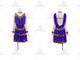Purple inexpensive rumba dancing clothing elegant swing dancing clothing crystal LD-SG1930