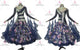 Blue sexy Smooth dancing costumes casual Smooth dance team dresses chiffon BD-SG4030