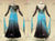 Black And Blue Fashion Ballroom Competition Dance Costumes For Competition BD-SG4305