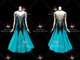 Black And Blue new style homecoming dance team gowns made to order ballroom champion gowns swarovski BD-SG4534