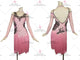Black And Pink discount rhythm dance dresses fashion swing champion clothing velvet LD-SG2350