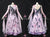Black And Purple Ballroom Competition Dance Costumes Performance Dance Dresses Short BD-SG4509