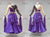 Black And Purple Design Ballroom Standard Modern Dance Costume BD-SG4282