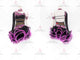 Black And Purple elegant rumba dancing clothing shine salsa competition gowns crystal LD-SG2030