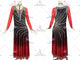 Black And Red discount rhythm dance dresses casual rhythm performance dresses rhinestones LD-SG2339