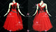 Black And Red new collection homecoming dance team gowns custom made Smooth dance costumes rhinestones BD-SG4582