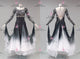 Black And Red fashion prom performance gowns bespoke ballroom performance dresses sequin BD-SG4325