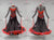 Black And Red Plus Size Ballroom Competition Dance Costumes For Competition BD-SG4273