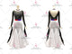 Black And White contemporary Smooth dancing costumes personalized Smooth stage dresses rhinestones BD-SG3991