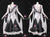 Black And White Flower Swarovski Competitive Dance Costumes Prom Dance Dresses BD-SG4440