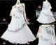 Black And White newest prom performance gowns high quality tango dance competition gowns sequin BD-SG4396