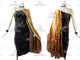Black And Yellow cheap rhythm dance dresses dazzling latin competition skirts feather LD-SG2335