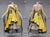 Black And Yellow Lyrical Ballroom Dance Dresses For Women BD-SG4300