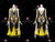 Black And Yellow Viennese Waltz Rhinestone Dance Costumes Ballroom Dance Dress BD-SG4545