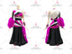Black contemporary Smooth dancing costumes discount ballroom dance dresses velvet BD-SG3988