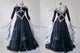 Black casual prom dancing dresses rhinestones Standard performance dresses factory BD-SG3654